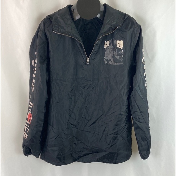 DISTRESSED Poetic Justice Tupac Hoodie 171 - Picture 9 of 9